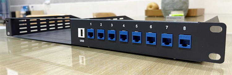 khay bắt rack chuẩn 19” cho thiết bị tường lửa