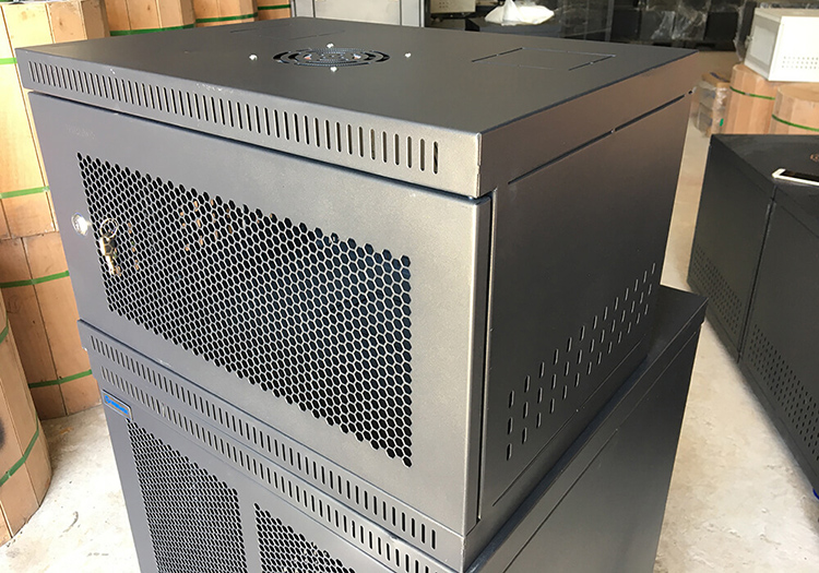 Tủ rack 6U D400, tủ mạng 6U Unirack màu đen