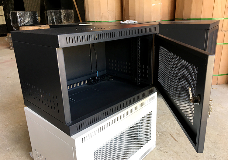 Tủ rack 6U treo tường UNIRACK 2 màu trắng, đen