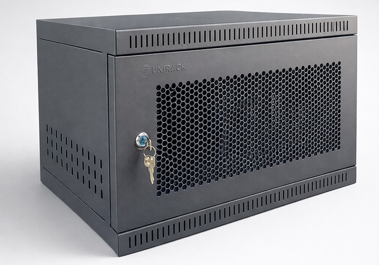 Tủ rack 6U treo tường Unirack, Tủ rack cho văn phòng nhỏ