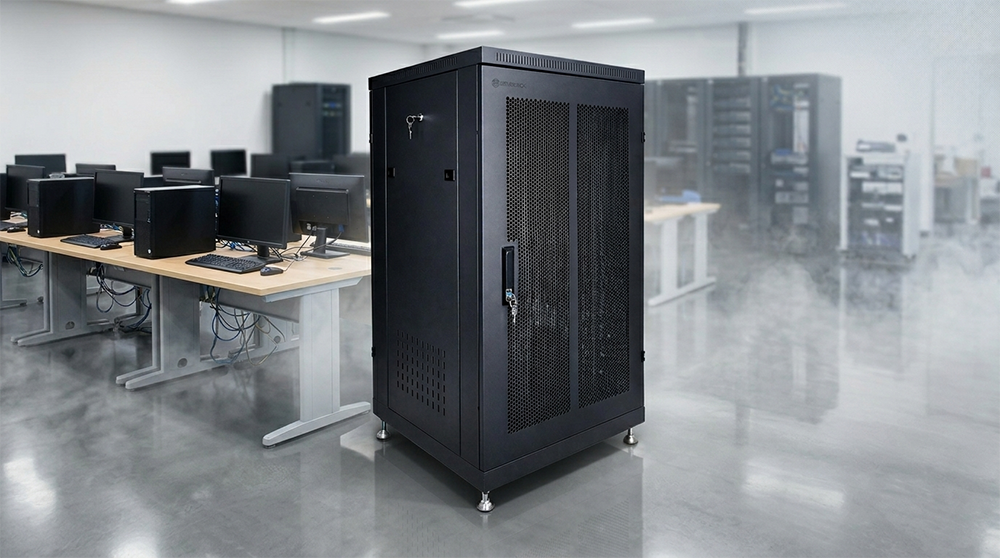 Tủ rack cho phòng máy, phòng lab